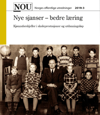 Foto: Forside Nye sjanser - bedre læring NOU 2019:3